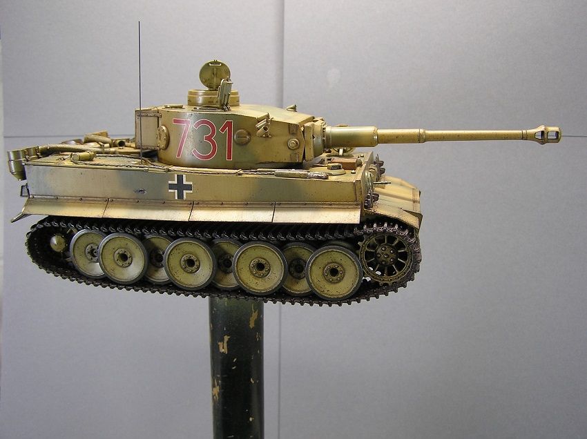 Tamiya 1/35 DAK Tiger 731, 